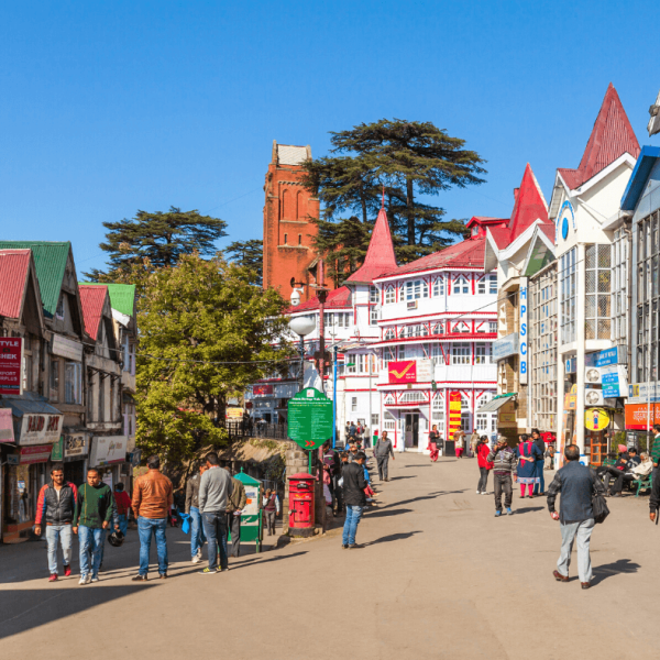 The Mall Road Shimla