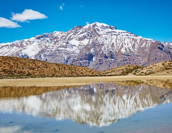 Dhankar Lake: A Calm Blue Jewel in the Mountains